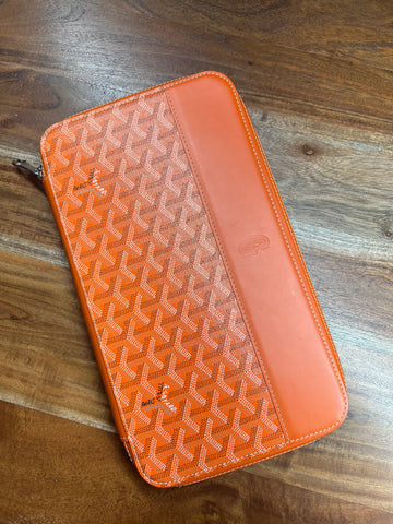 Goyard Pouch Organizer "Orange"