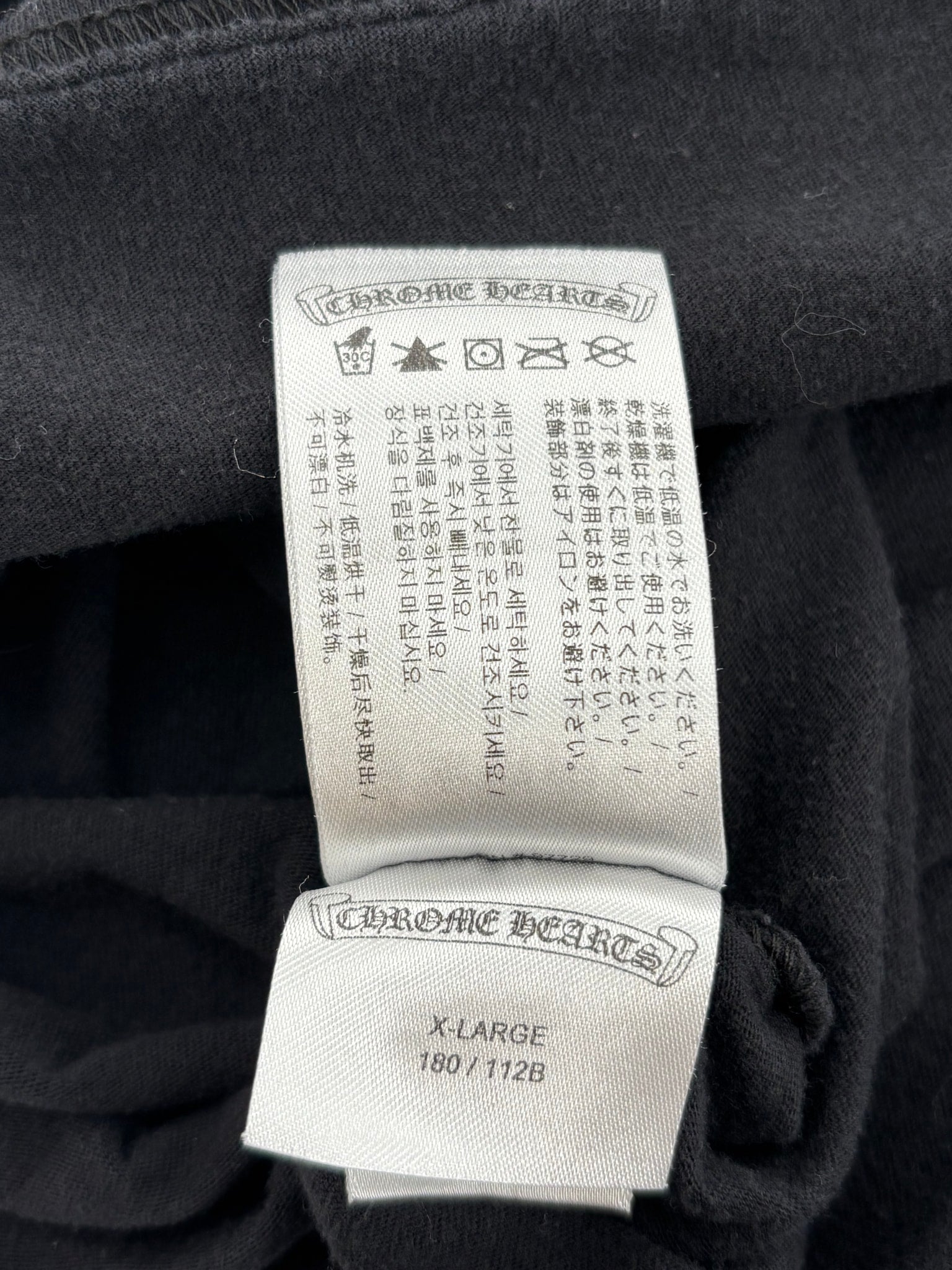 Chrome Hearts Miami Tee Black