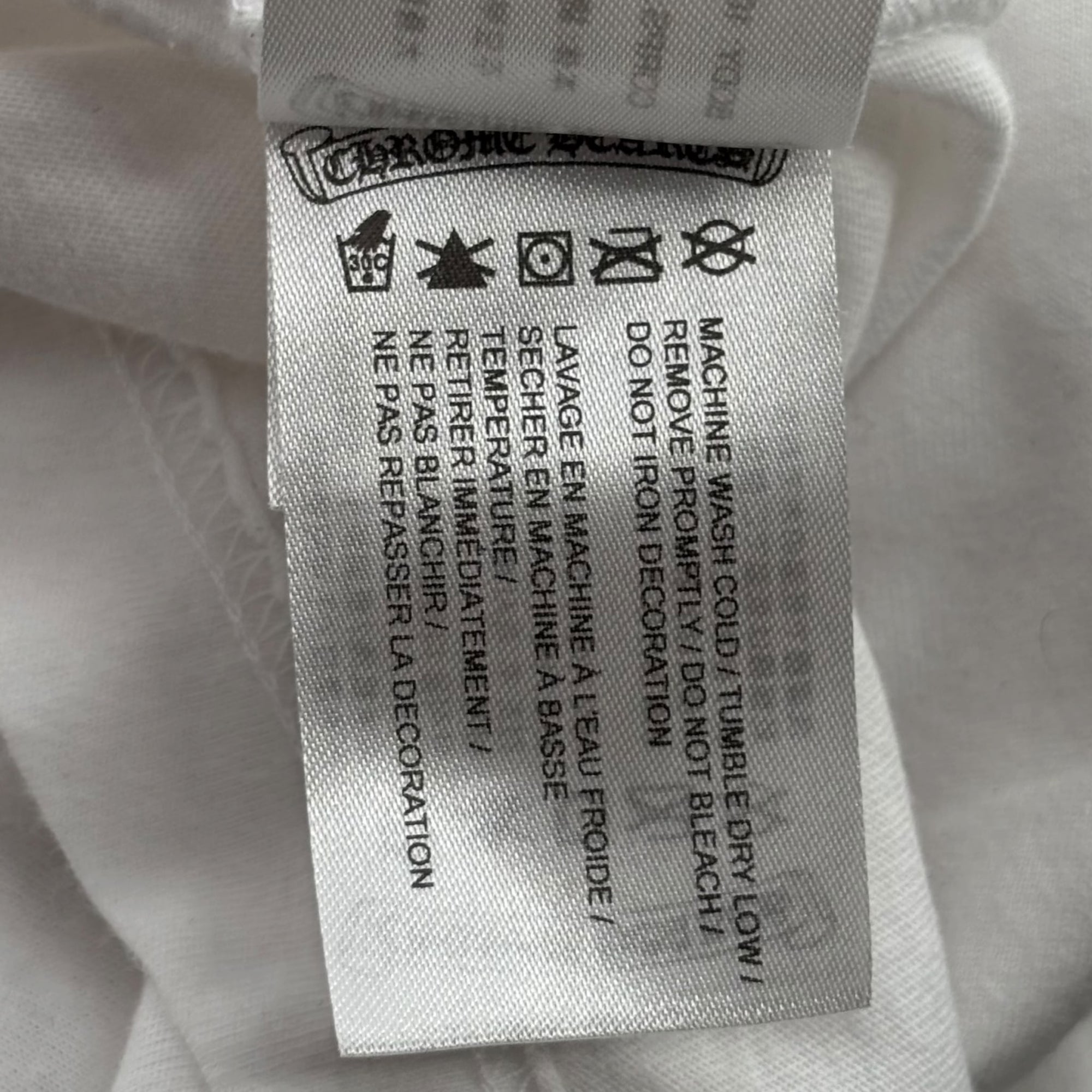 Chrome Hearts I Heart NY Longsleeve Tee White