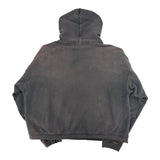 ERD Distressed Logo Hoodie Black
