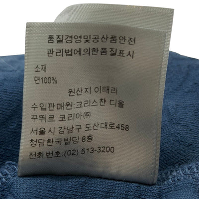 Dior Oblique Relaxed Longsleeve Shirt Blue - Lightly Worn