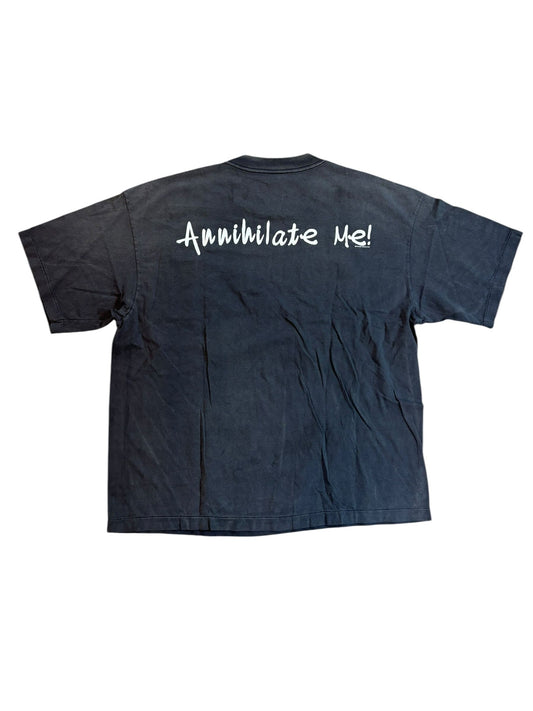 Saint Michael Annihilate Tee "Black Washed"