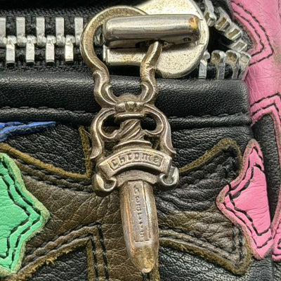 Chrome Hearts Leather Cross Patch Duffel Bag Multicolor - Lightly Worn