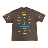 Balenciaga Corporate Logos Tee Black