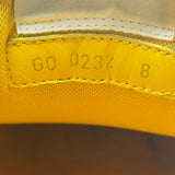 Louis Vuitton Trainer Low Velcro Strap Yellow Monogram Denim