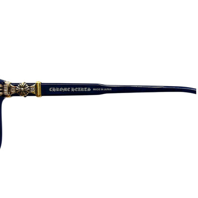 Chrome Hearts Cox Ucker Glasses Navy Frame