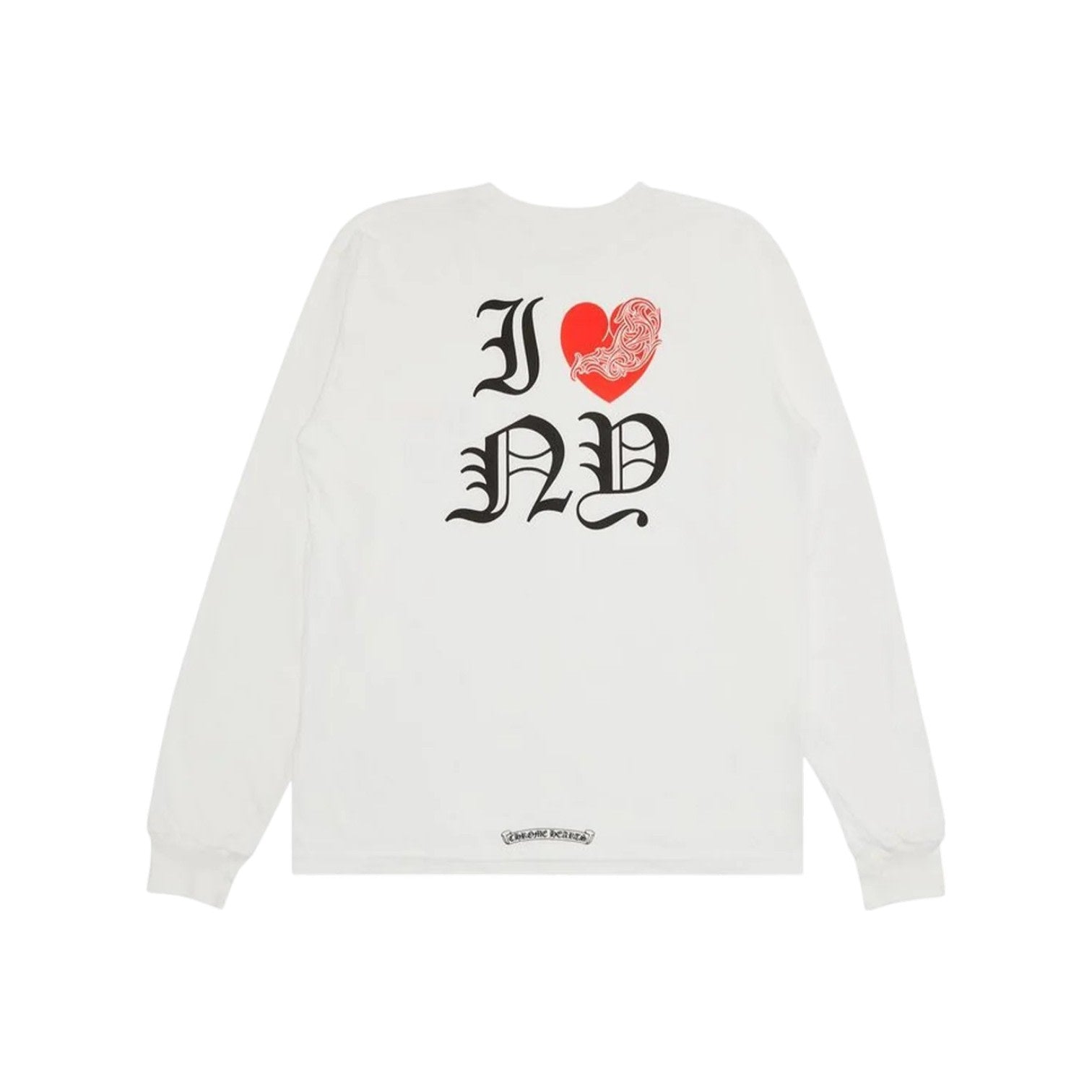 Chrome Hearts I Heart NY Longsleeve Shirt White