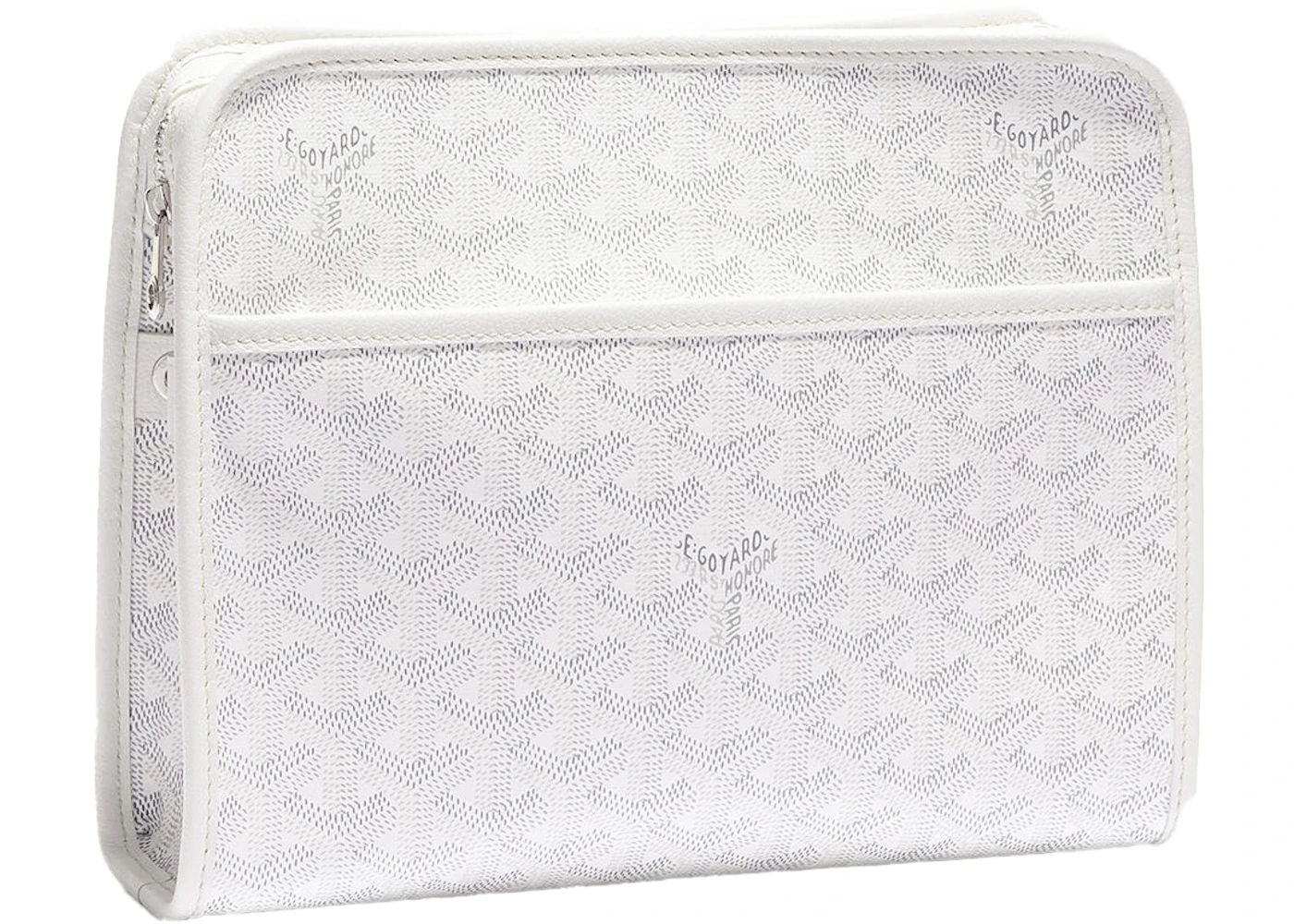 Goyard Jouvence Toiletry Bag MM White - Lightly Worn