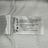 Chrome Hearts T-Bar Logo Zip Up Hoodie White