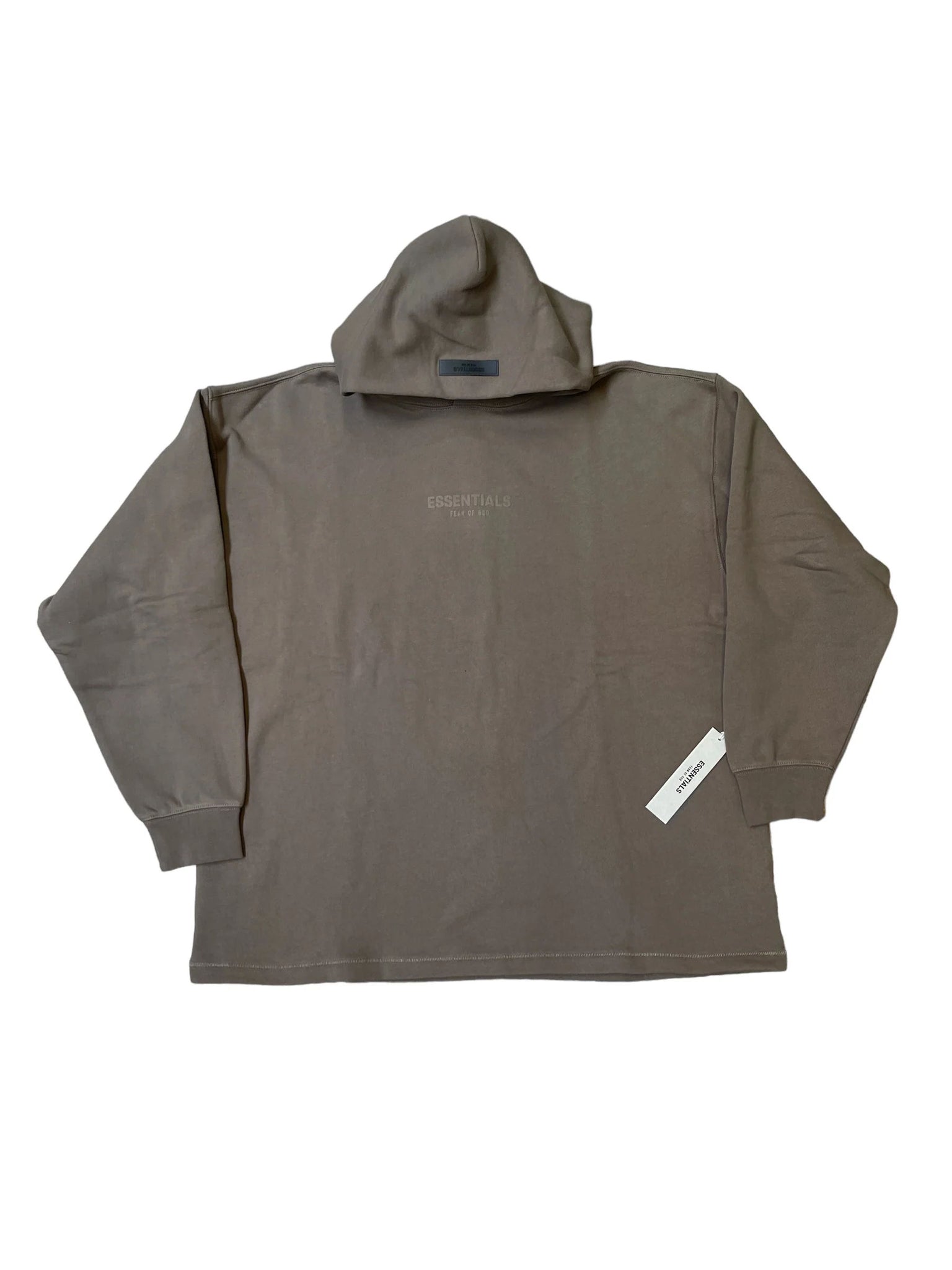 Essentials Fear of God Relaxed Hoodie "Wood"