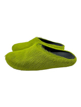 Marni Furry Mule Green