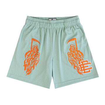 Eric Emanuel x Warren Lotas Short Silt Green/Orange