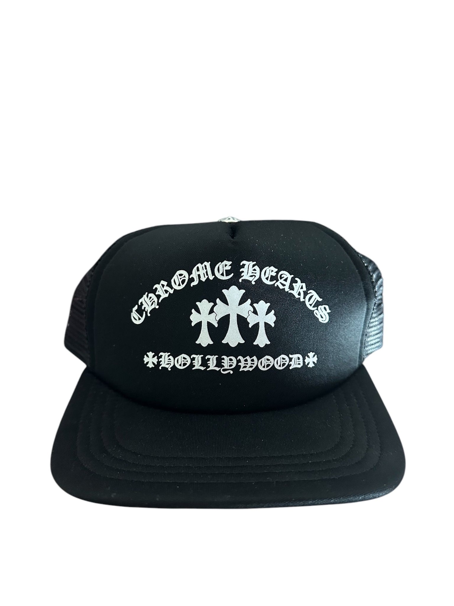 Chrome Hearts Hollywood Trucker Hat "Black"