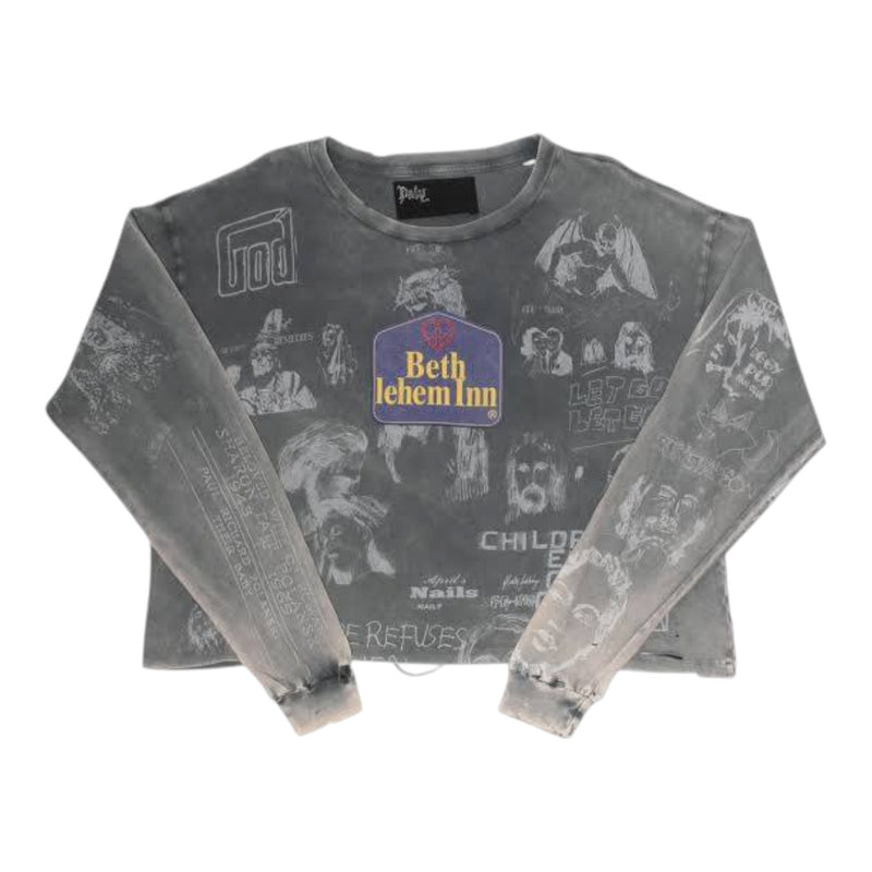 Paly Hollywood Bethlehem L/S Tee Grey