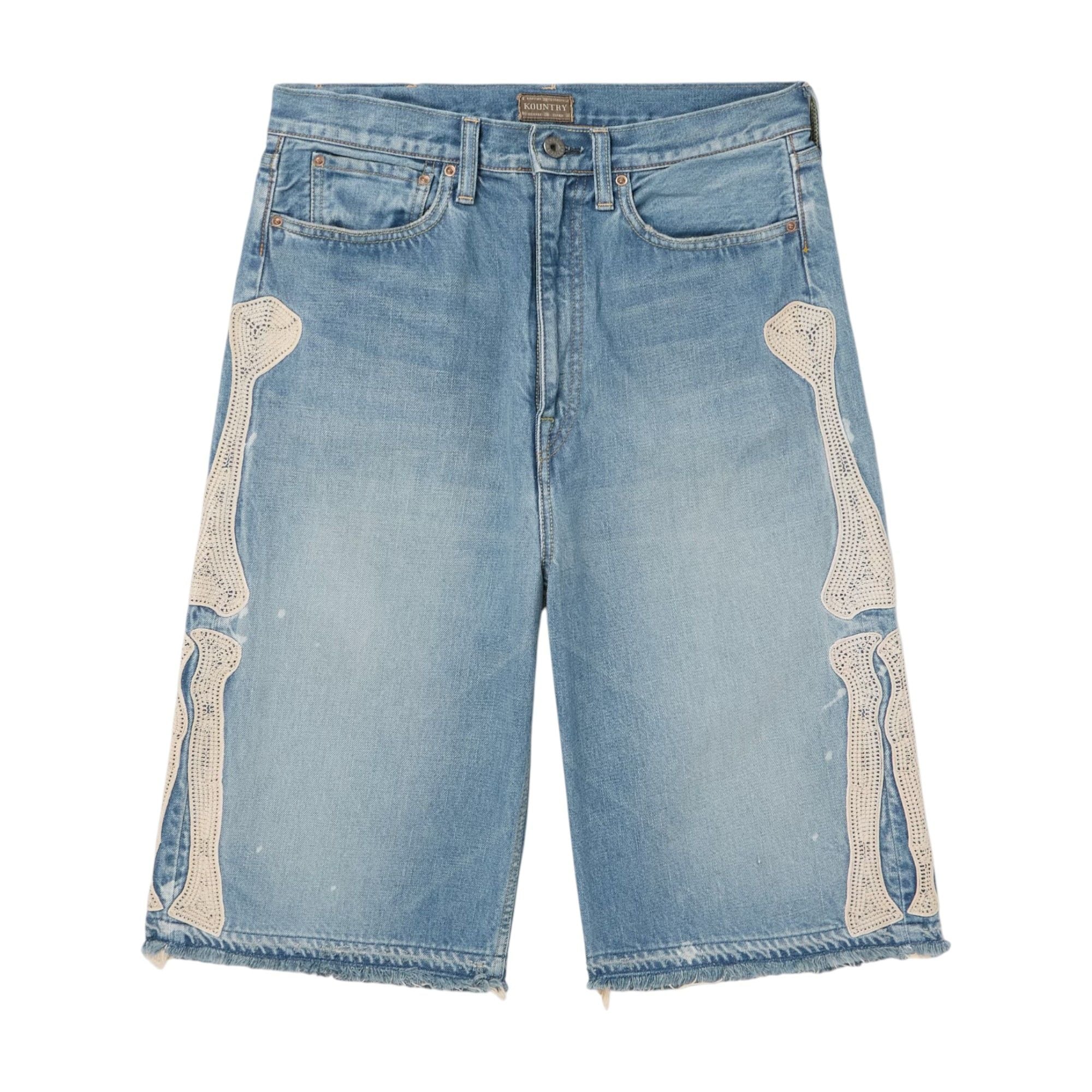 Kapital Bone Shorts &quot;Blue&quot;