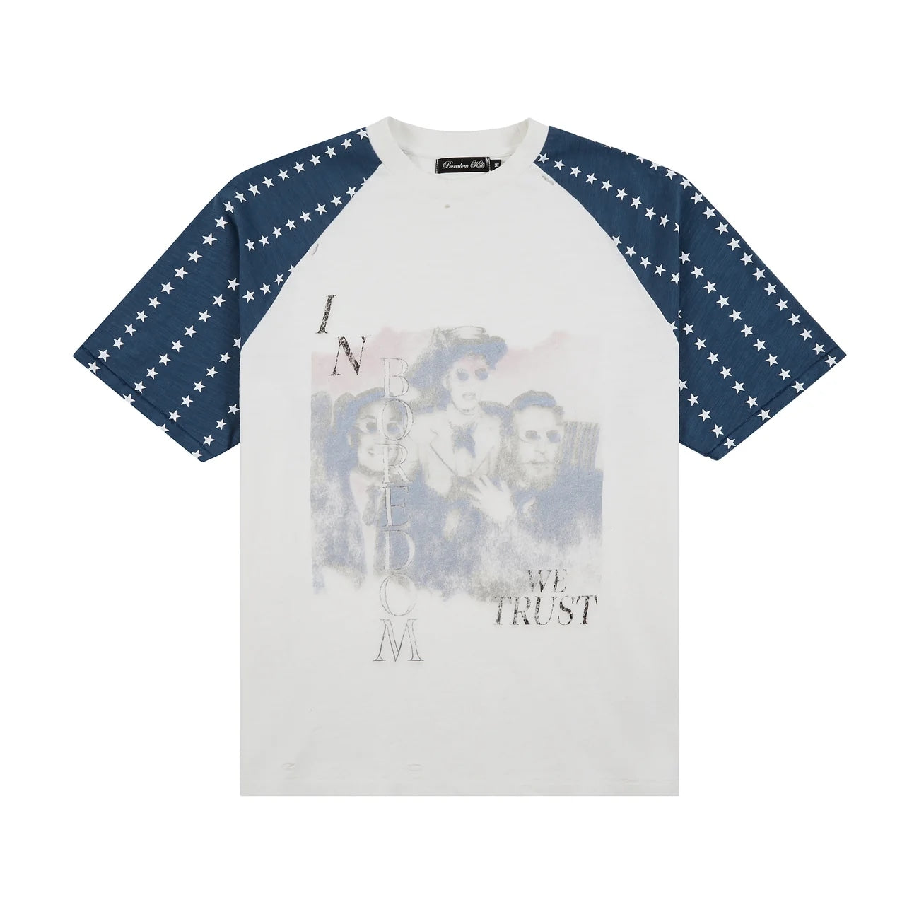 Boredom Kills Pledge Tee White