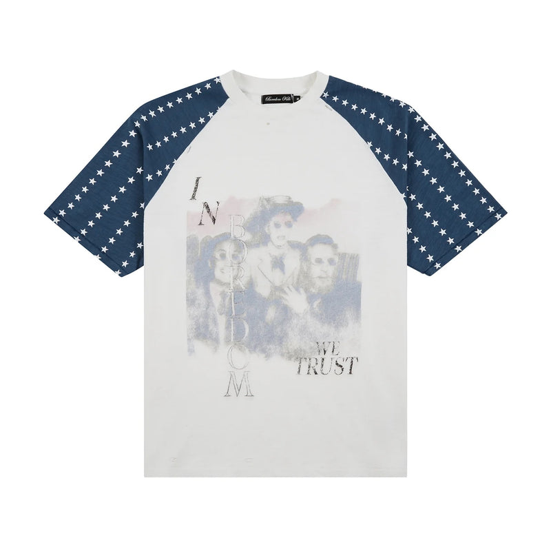 Boredom Kills Pledge Tee White