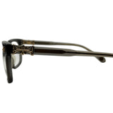 Chrome Hearts Cox Ucker Glasses Matte Grey With Gold Accents