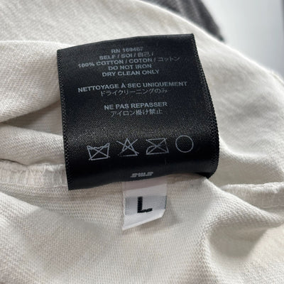 Satoshi Nakamoto Basic Logo Tee "White"