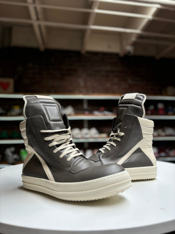 Rick Owens Geobasket High "Grey" (No Box)