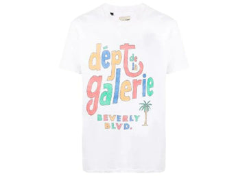 Gallery Dept. Beverly Hills T-shirt White