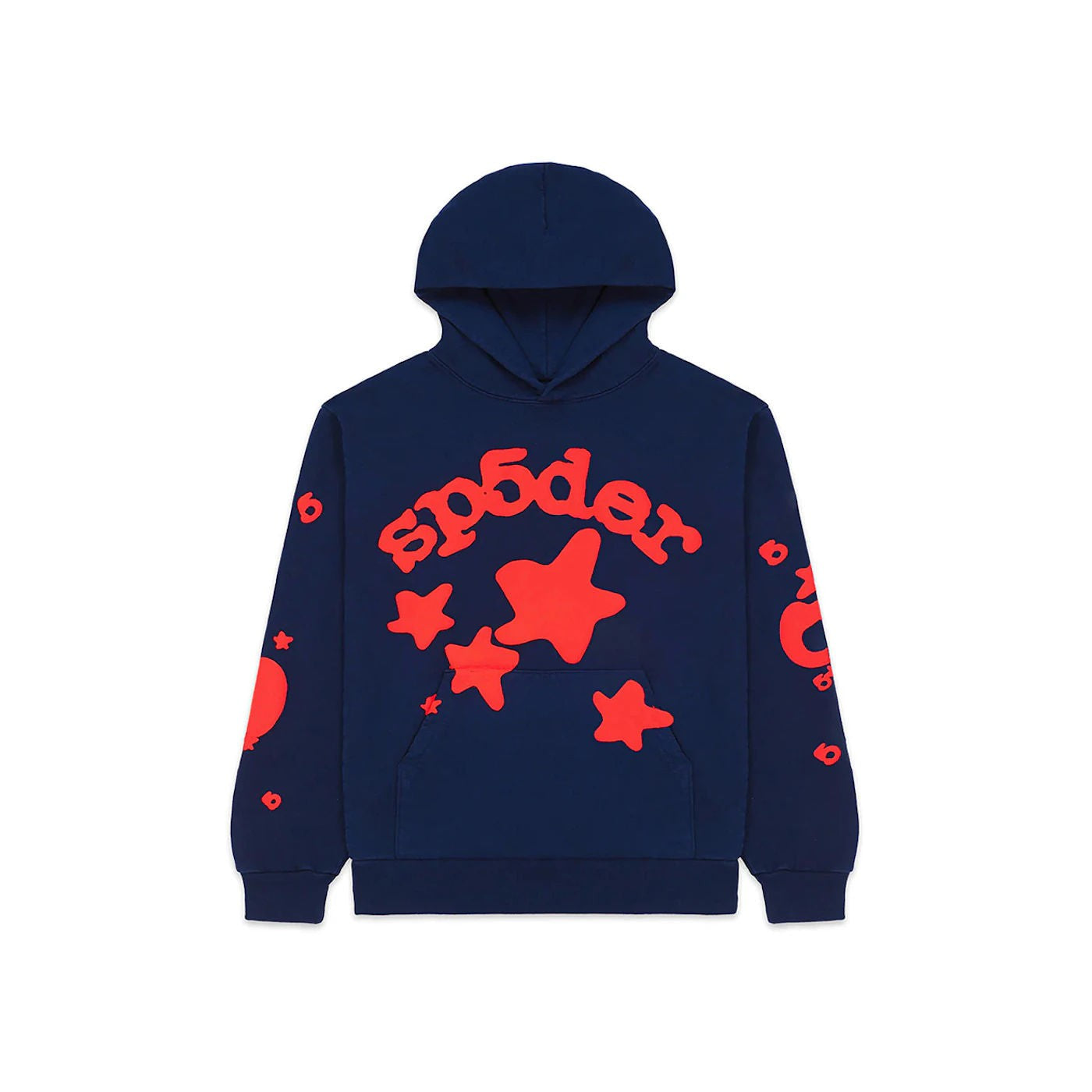 Sp5der Beluga Hoodie Navy
