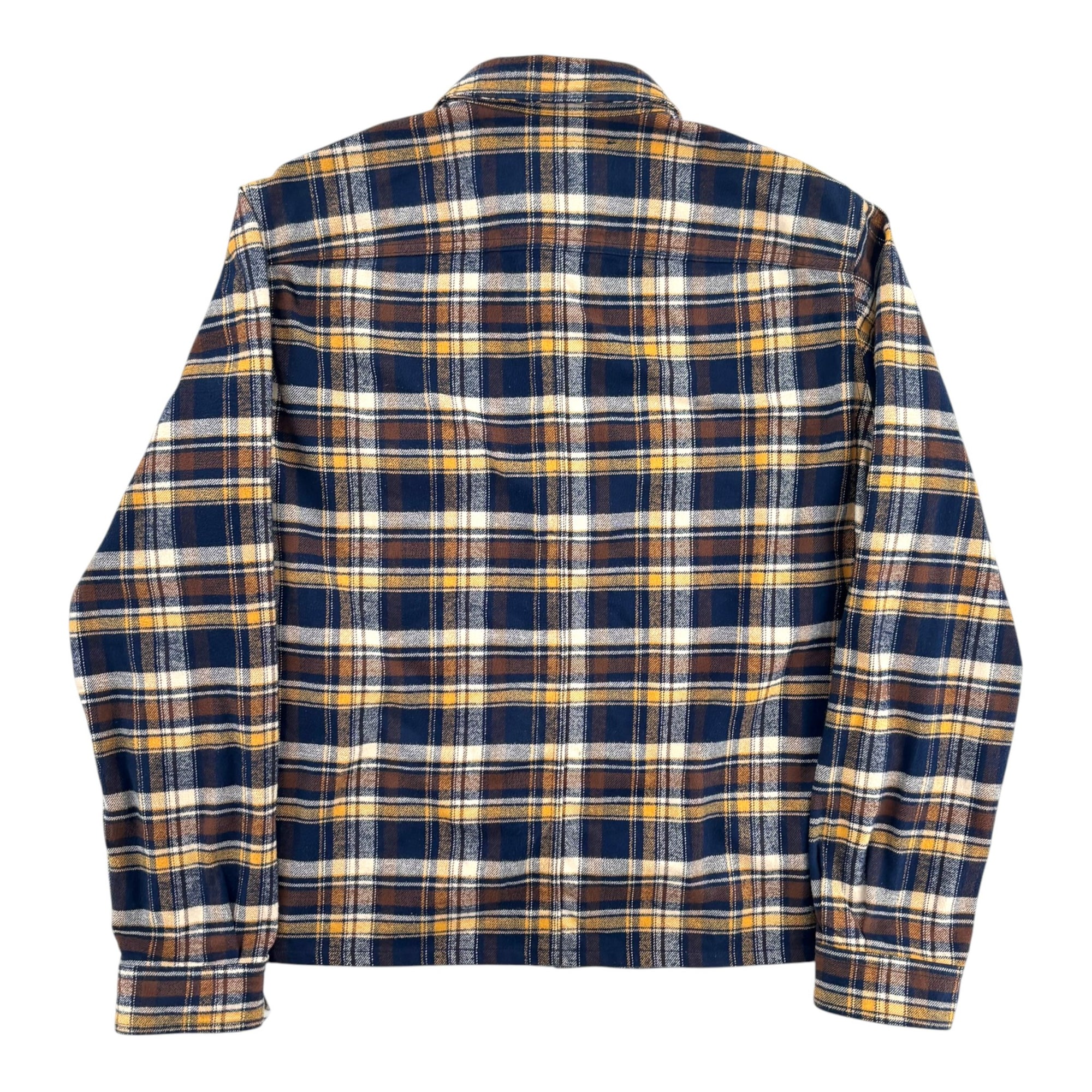 Rick Owens Flannel Blue & Yellow