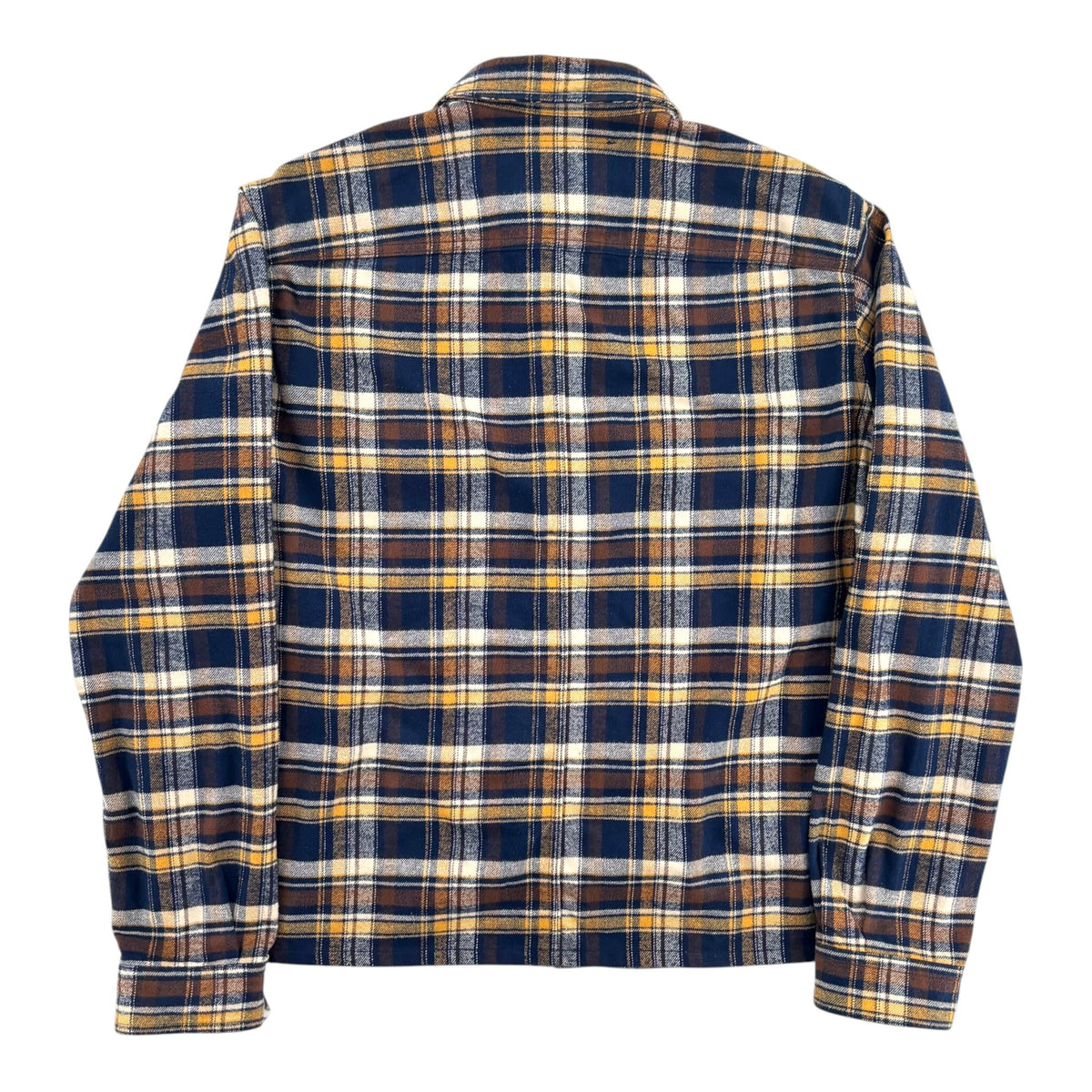 Rick Owens Flannel Blue & Yellow