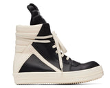 Rick Owens Geobasket Black White