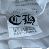Chrome Hearts Tokyo Exclusive Scroll Logo Tee White