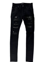 Amiri Mx1 Paisley Ribbed Black
