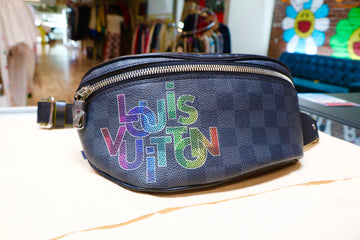 Louis Vuitton Damier Graffiti Canvas Bum Bag "Grey"