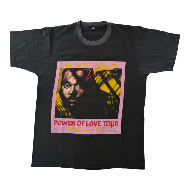 Vintage Luther Vandross Tee Pink & Yellow