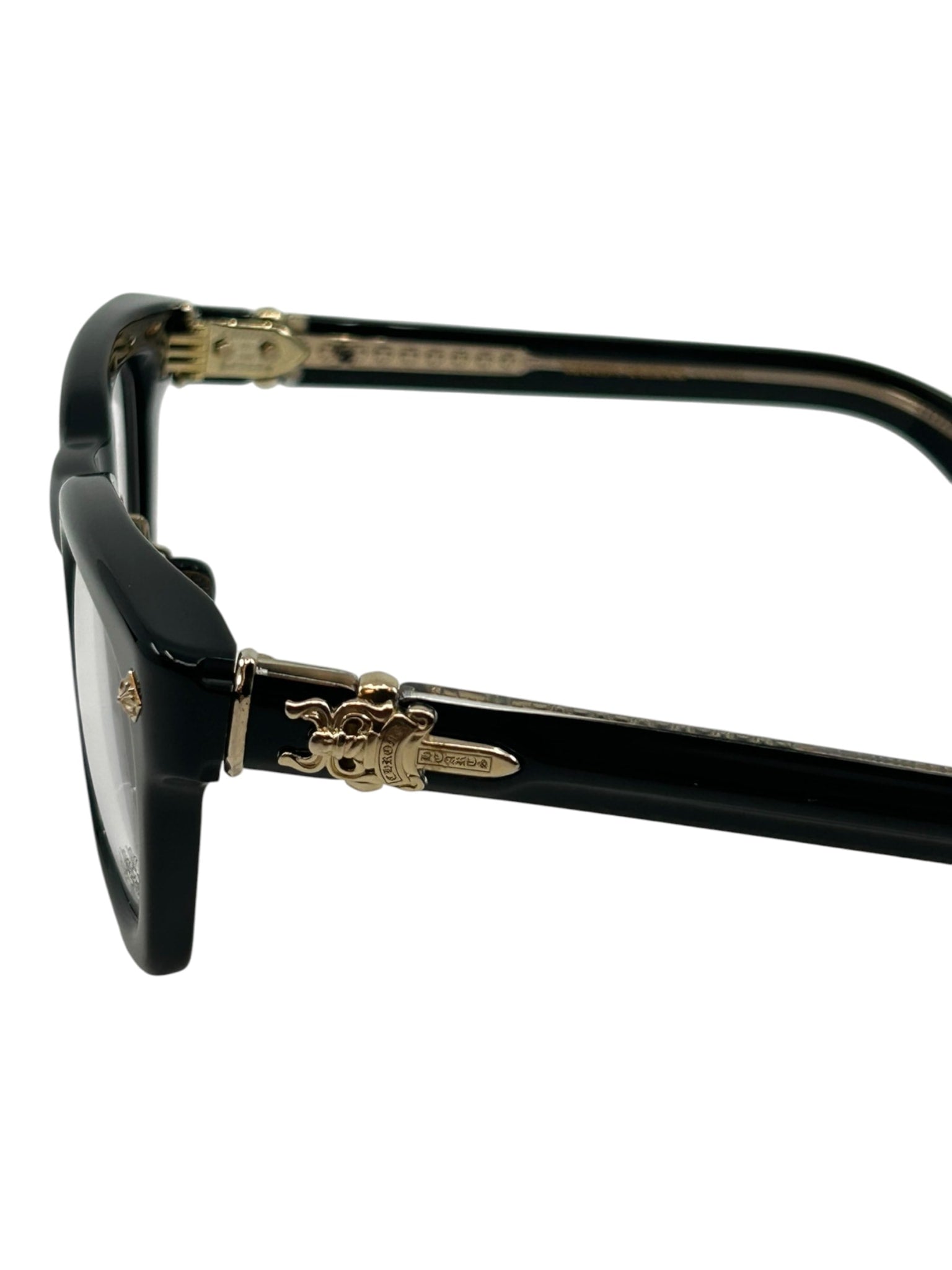 Chrome Hearts Donnyoffersgism Glasses Black & Gold