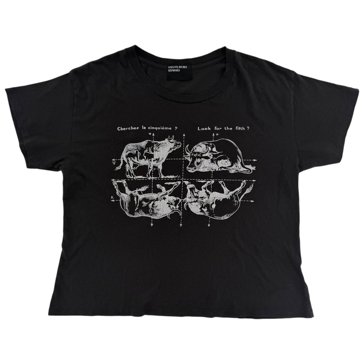 ERD Bull Tee Black