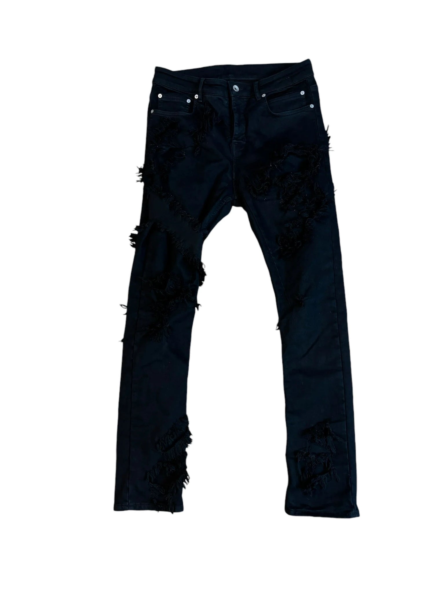 Rick Owens Detroit Jeans "Black"