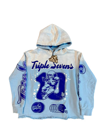 Triple Seven All Star Hoodie "Blue"