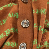 Chrome Hearts Polo Long Sleeve Brown & Green