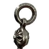 Chrome Hearts Silver Cross Ball Pendant