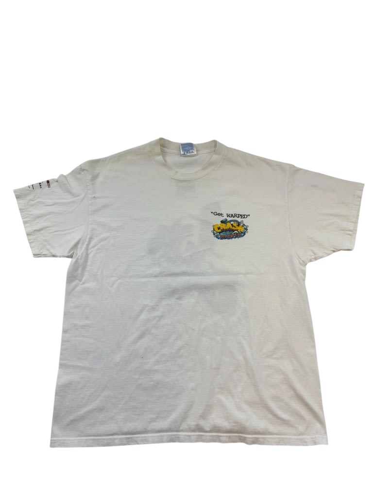 CRASH BANDICOOT Get Warped Tee White