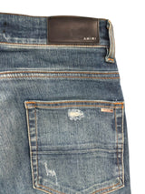 Amiri Plaid Thrasher Skinny Jean Deep Classic