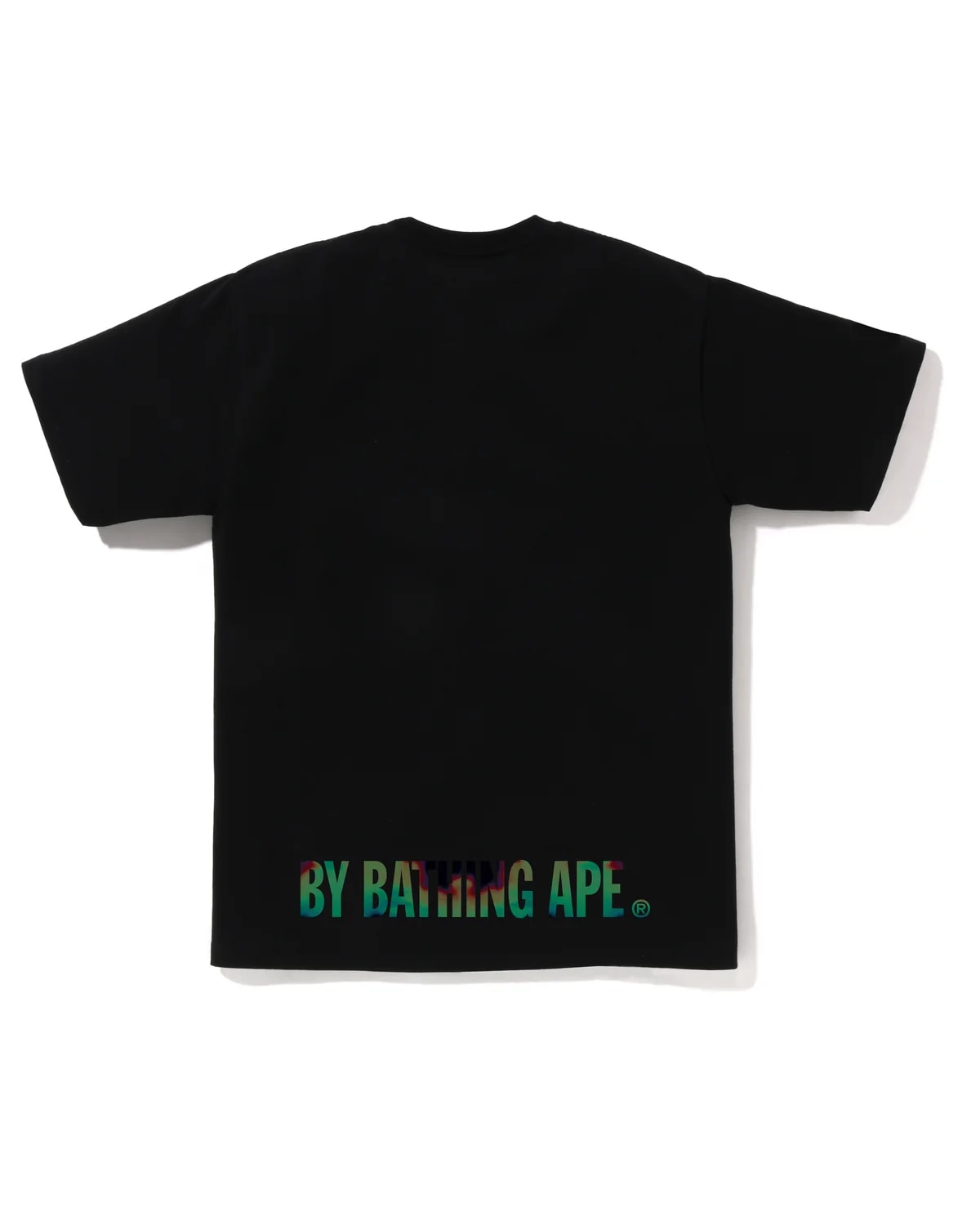 BAPE Thermography College Tee Black