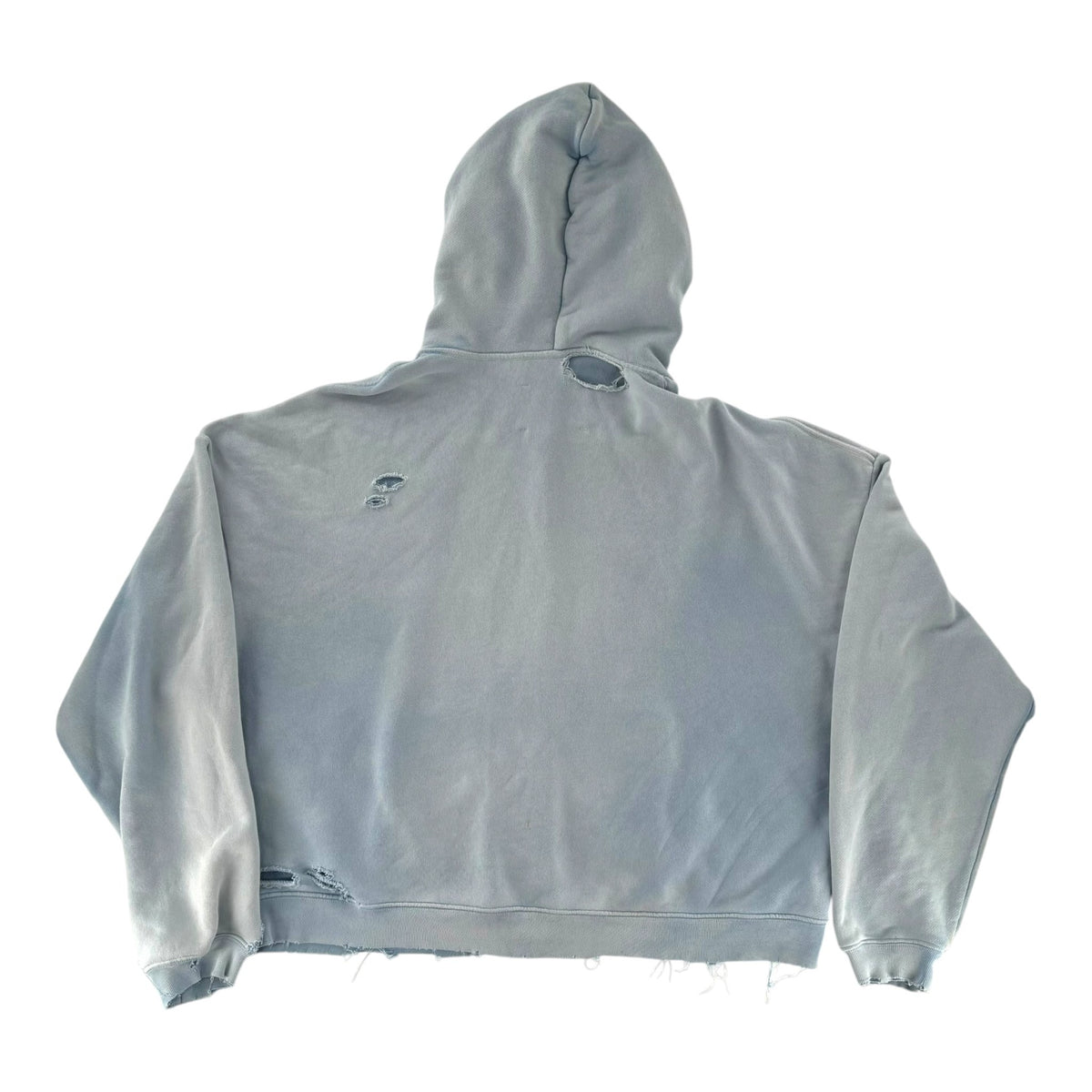 Paly Hollywood Zanucks Zip Hooded Sweatshirt Baby Blue