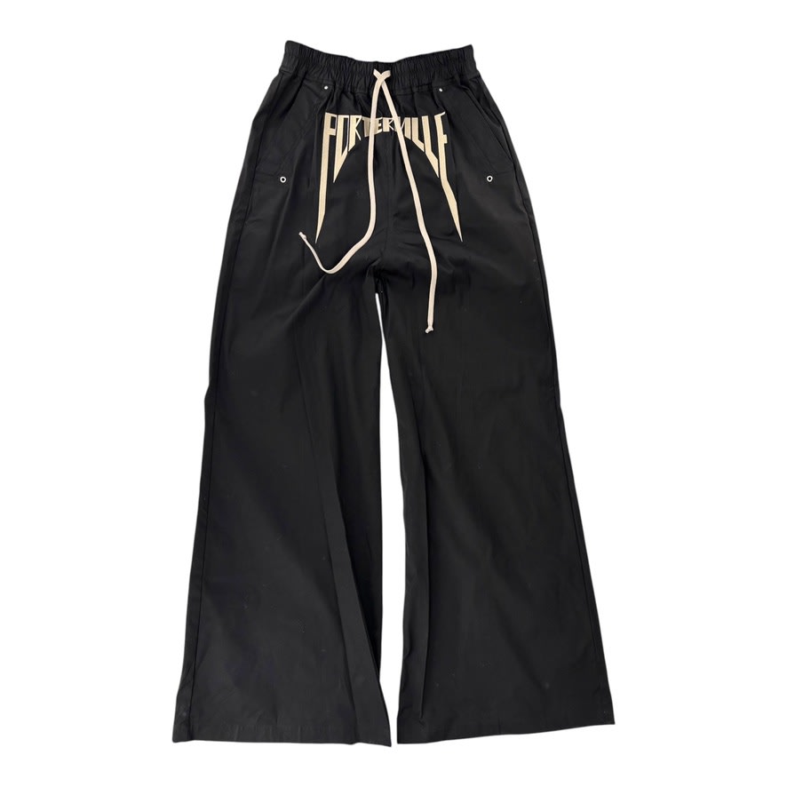 Rick Owens Porterville Wide Bela Pants Black
