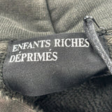 ERD Distressed Logo Hoodie Black