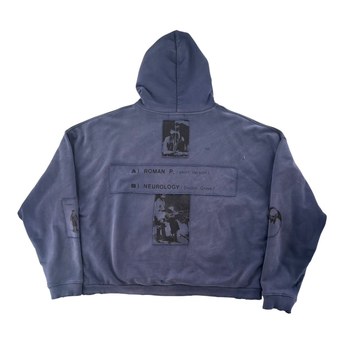 ERD Patchwork Zip Up Hoodie