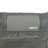 Amiri Logo Studded Drawstring Shorts Black