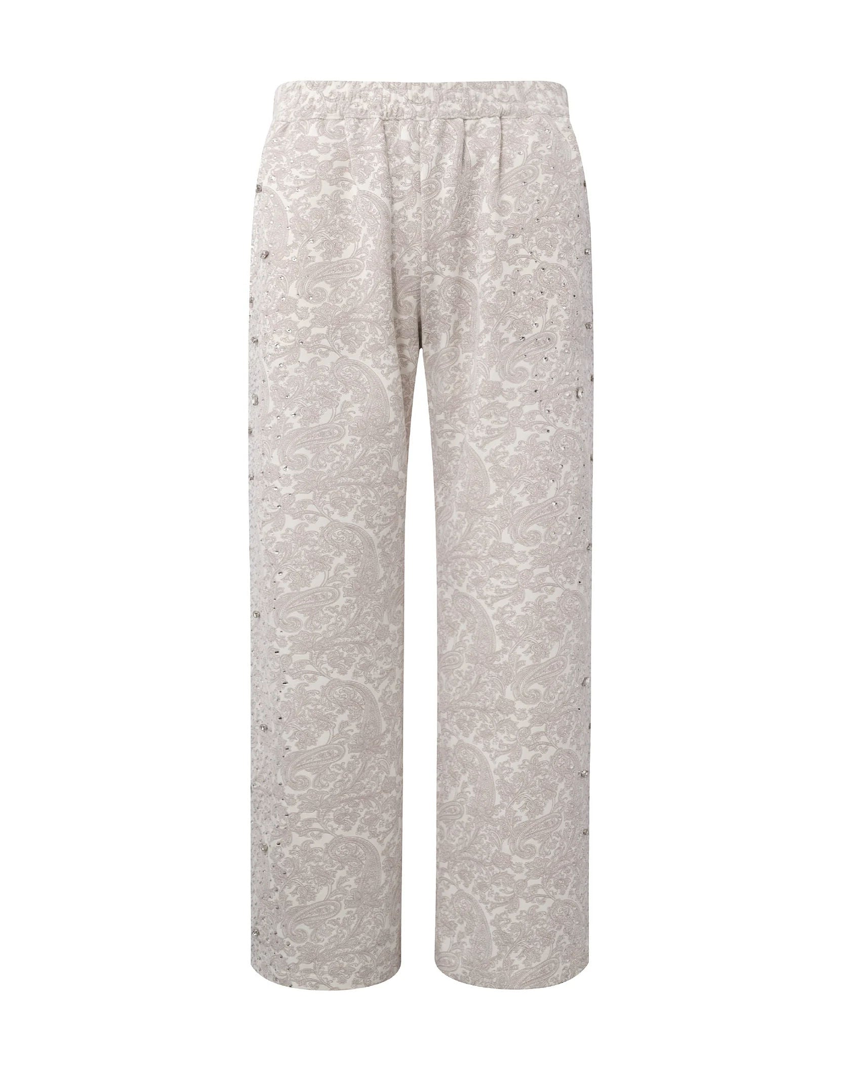 Birth Of Royal Child Cashew Blossom Pearl Sweatpants "White"
