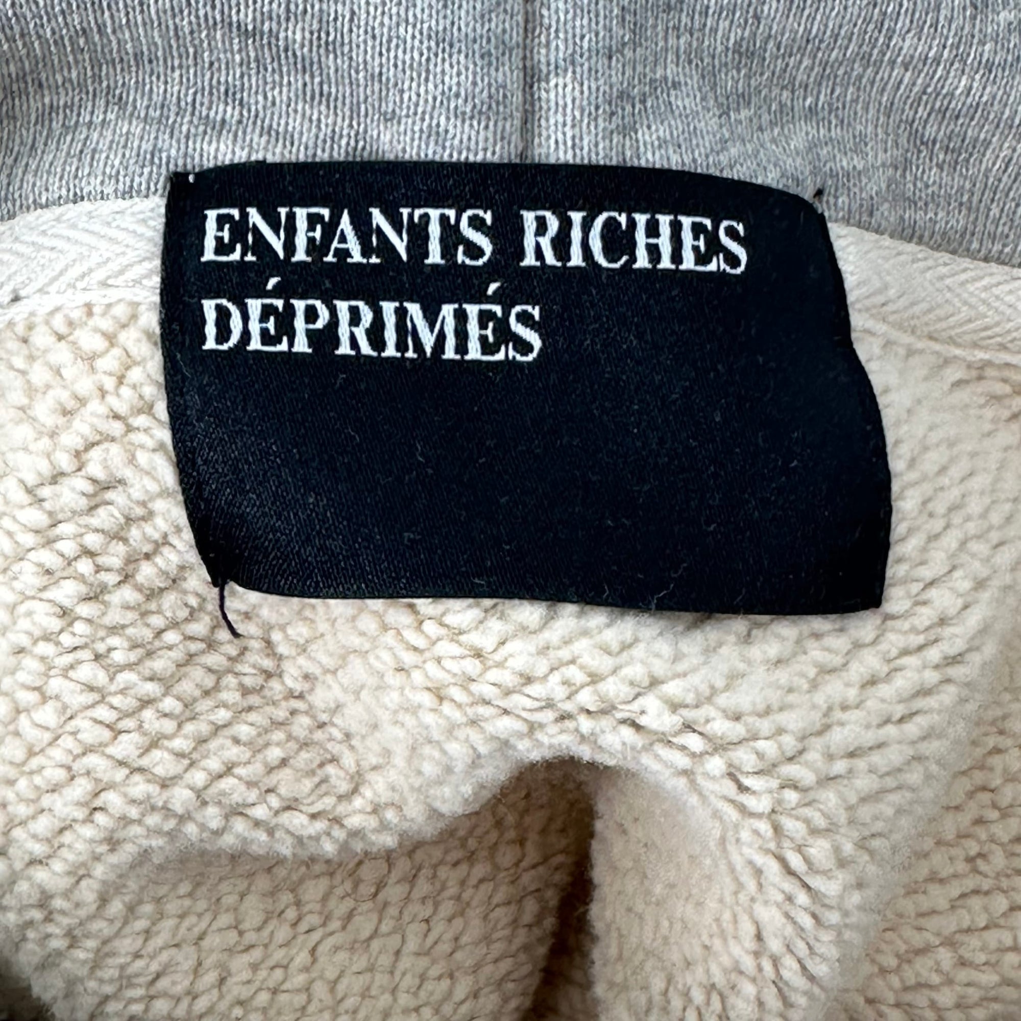 ERD Classic Logo Hoodie Paint Heather Grey