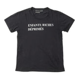 ERD Classic Logo Distressed Tee Black